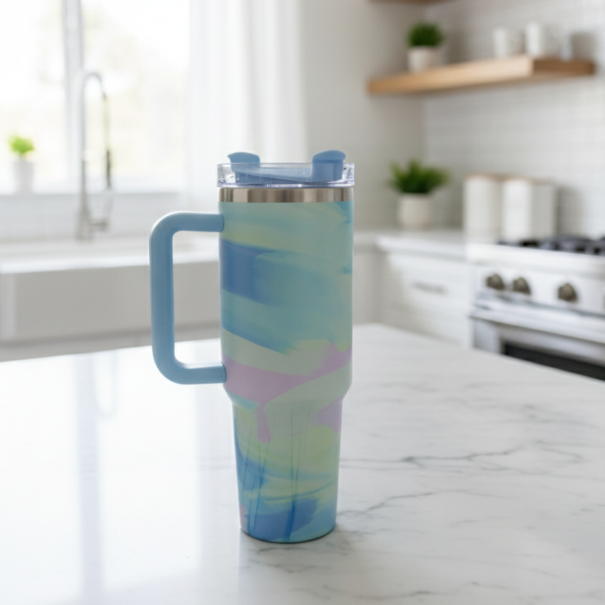 Pastel Breeze Tumbler | SUS 304 | 1200ml - All-In-One Store Pakistan