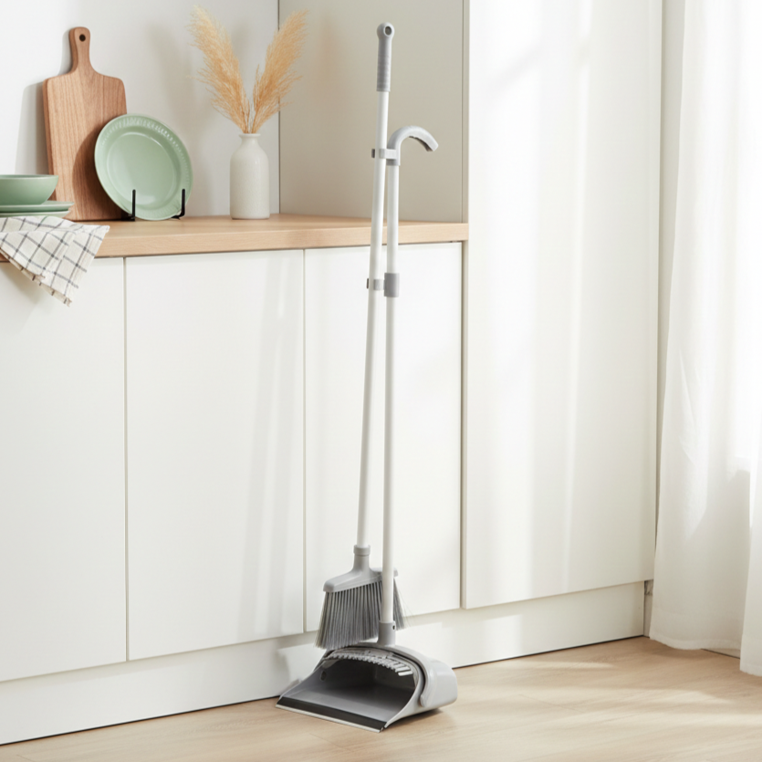 Broom & Dustbin Combo Set (2044) by Limon - All-In-One Store Pakistan