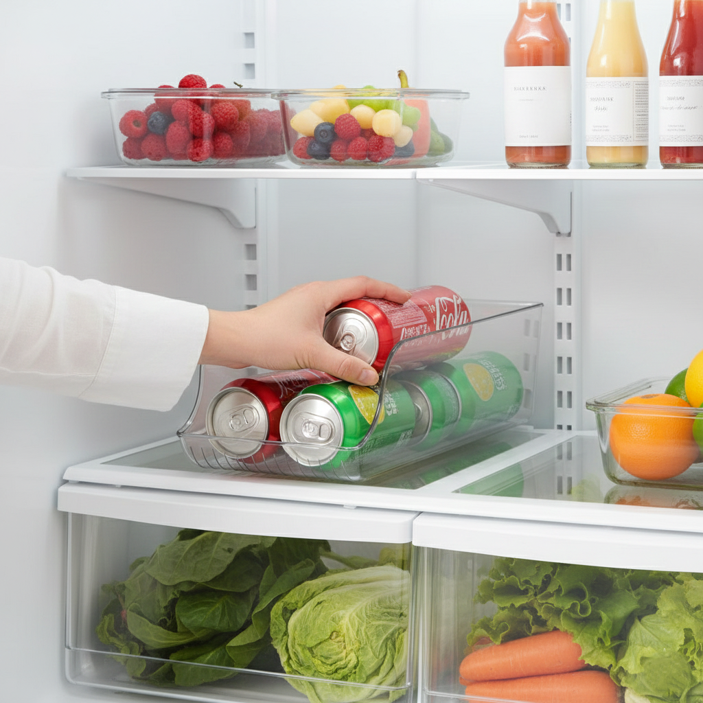 CrystalKeep Fridge & Pantry Organizer - Slim - All-In-One Store Pakistan