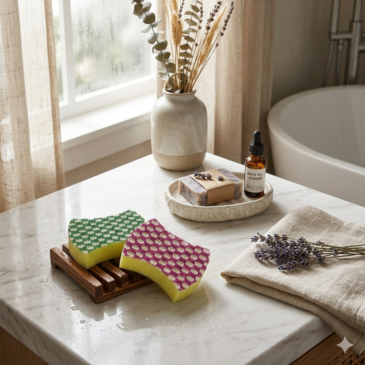 TriClean Flex Scrub Sponge Set - All-In-One Store Pakistan