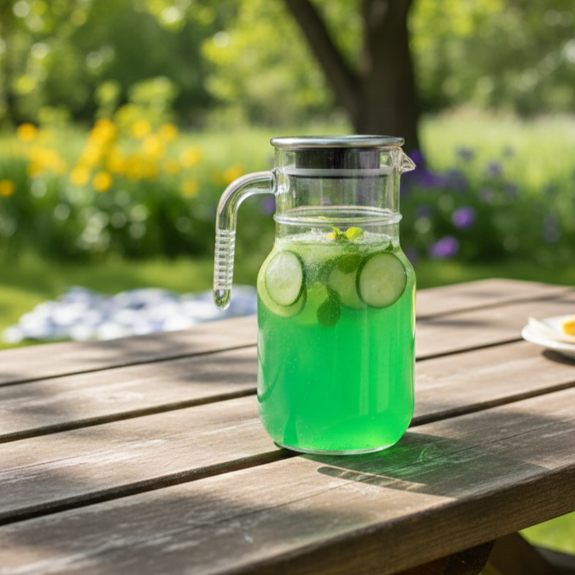 Clear 1.5 Liter Glass Pitcher (2376) by Limon - All-In-One Store Pakistan