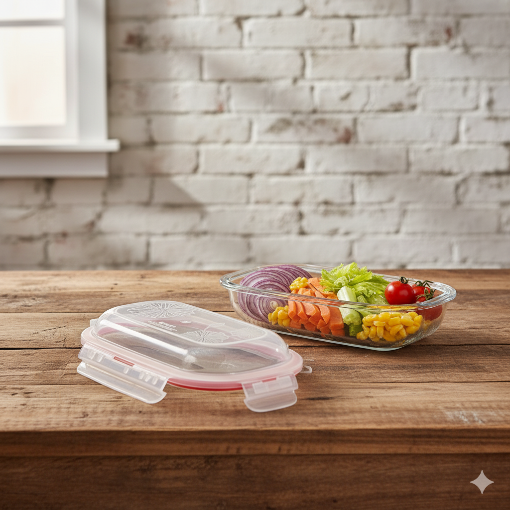 MicrowaveMate Glass Container by Limon - All-In-One Store Pakistan