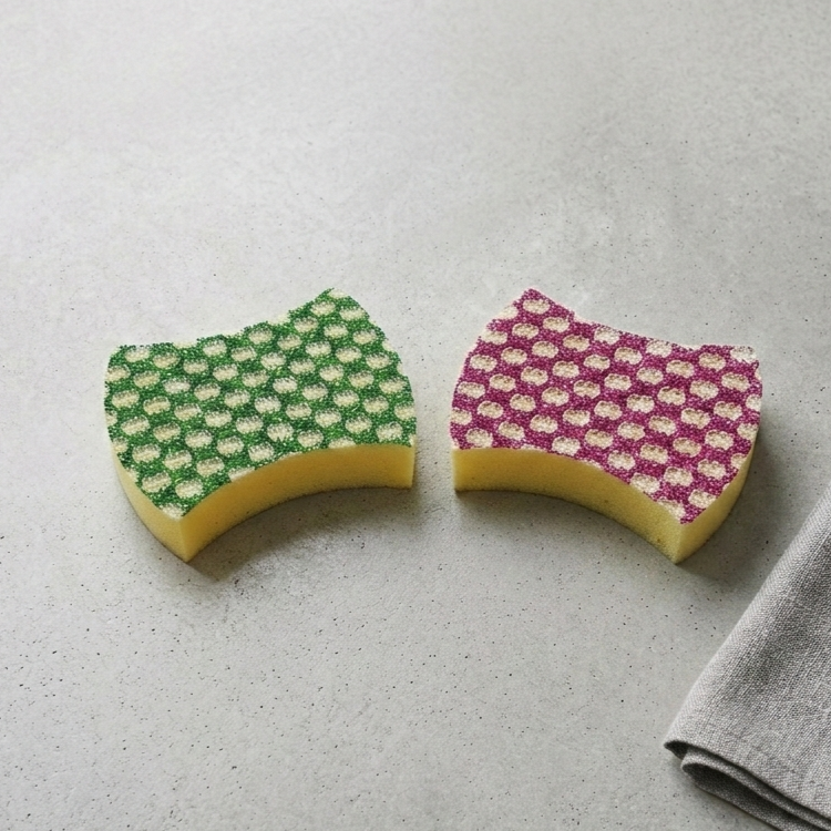 TriClean Flex Scrub Sponge Set - All-In-One Store Pakistan