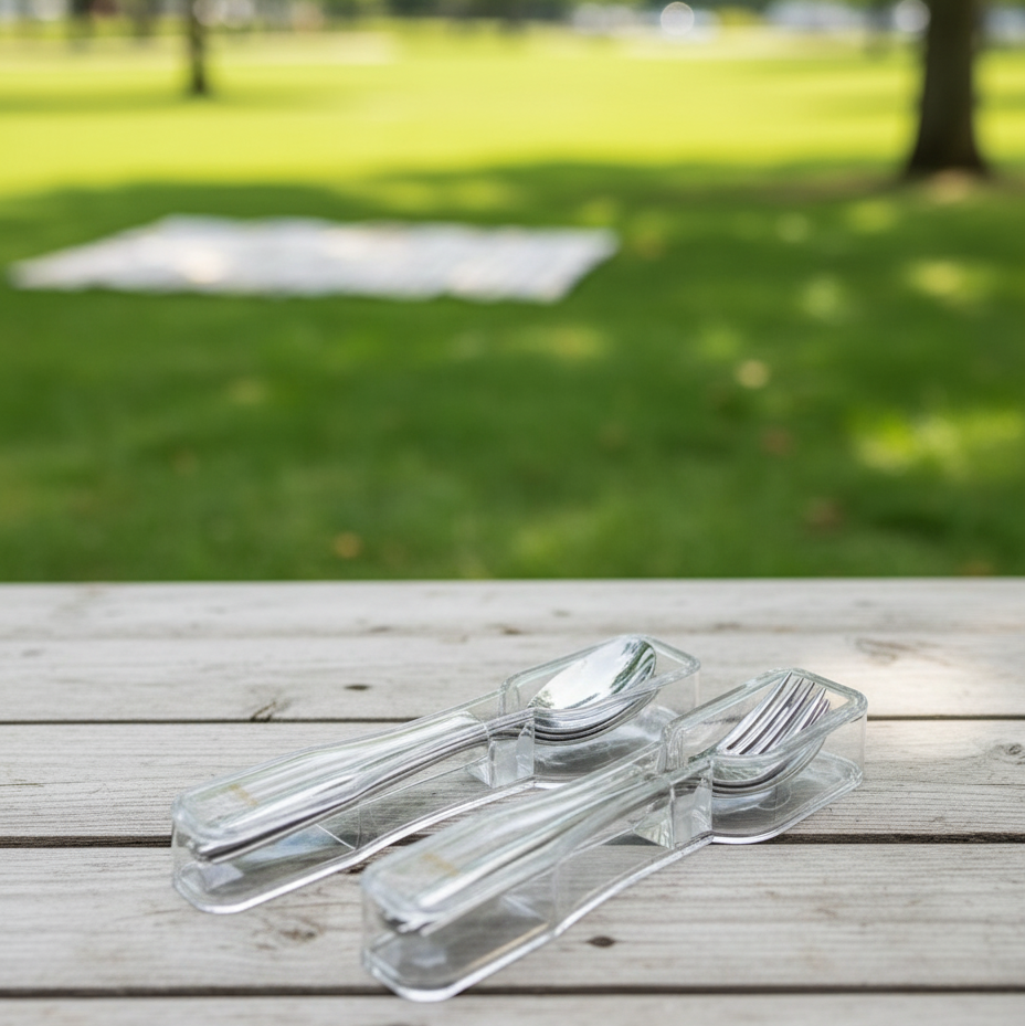 Deluxe Spoons & Forks Holder with Lid (6260) by Limon - All-In-One Store Pakistan