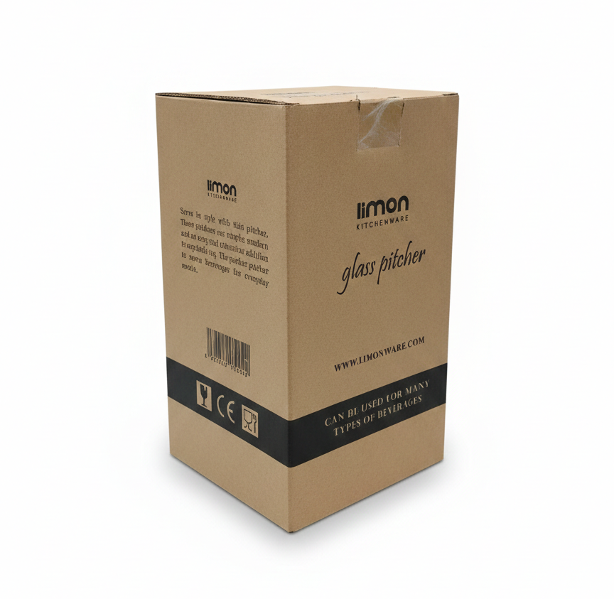 Clear 1.5 Liter Glass Pitcher (2376) by Limon - All-In-One Store Pakistan