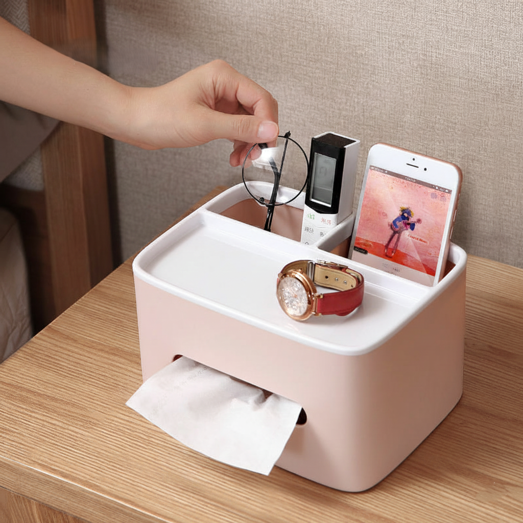 ECOCO All-in-One Tissue & Storage Hub - All-In-One Store Pakistan
