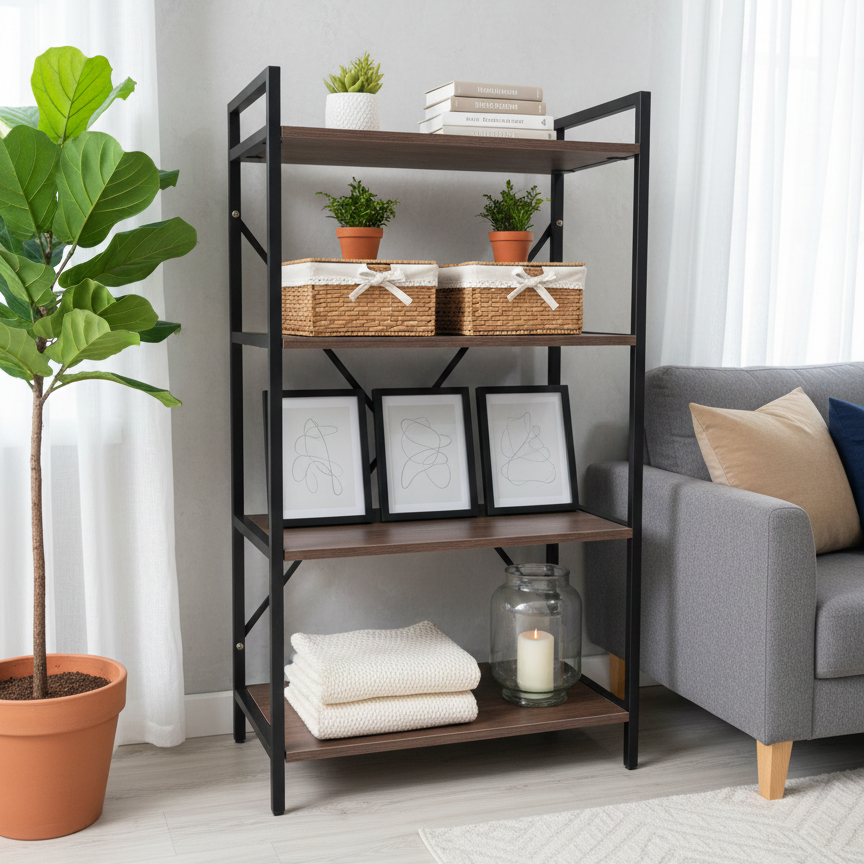 4-Tier Universal Storage Rack by Matrix - All-In-One Store Pakistan