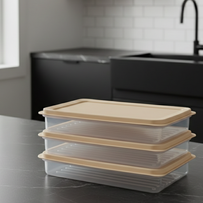 3Pcs Freezer Boxes (77035) by Limon - All-In-One Store Pakistan