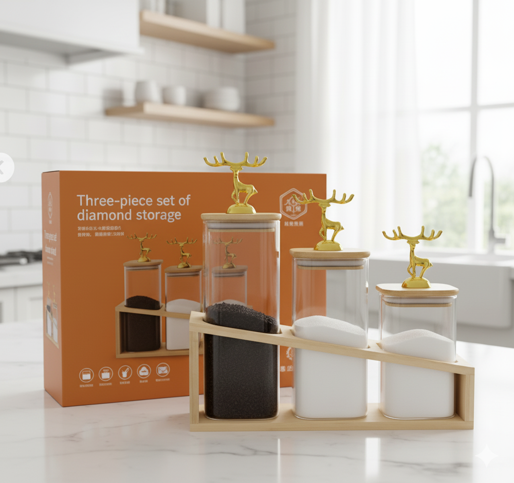 The Deerwood Canister Set (1116) - All-In-One Store Pakistan