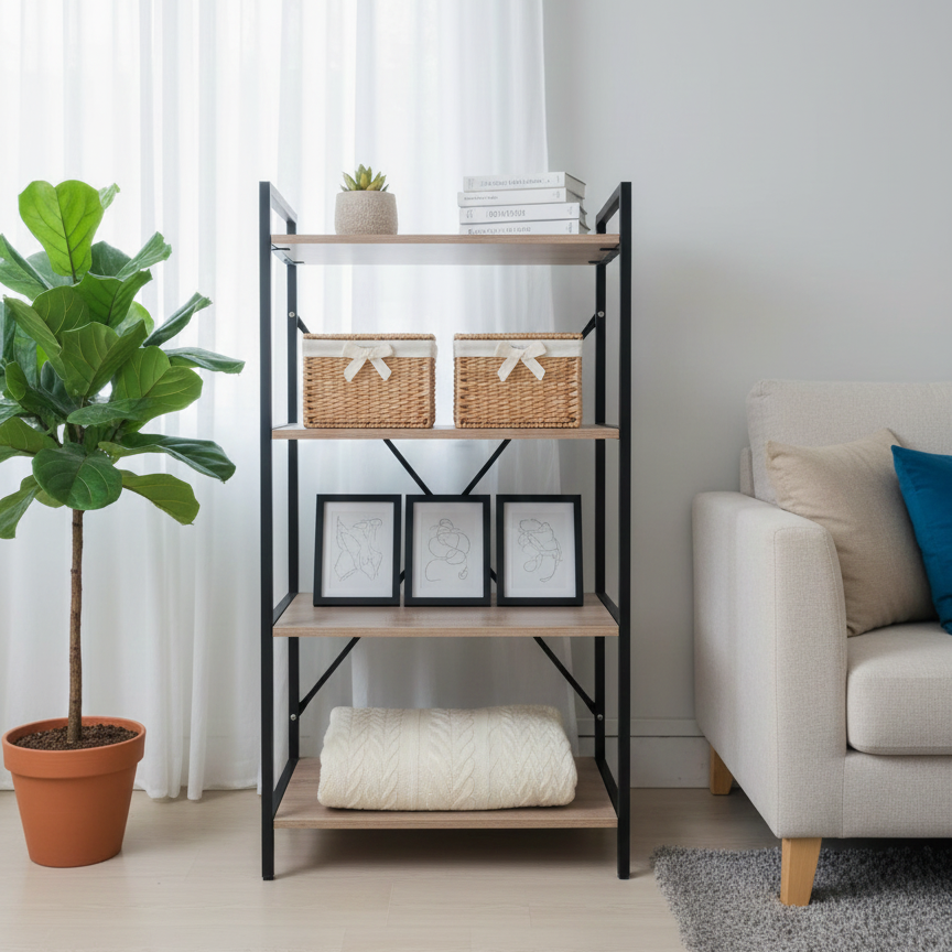 4-Tier Universal Storage Rack by Matrix - All-In-One Store Pakistan