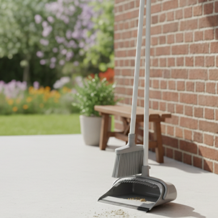 Broom & Dustbin Combo Set (2044) by Limon - All-In-One Store Pakistan