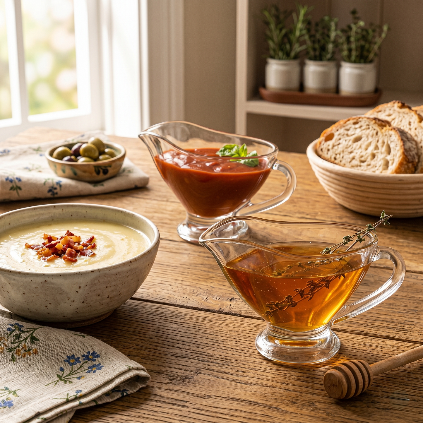 2-Pcs Sauce Dipping & Serving Glass Bowls (2356) by Limon - All-In-One Store Pakistan