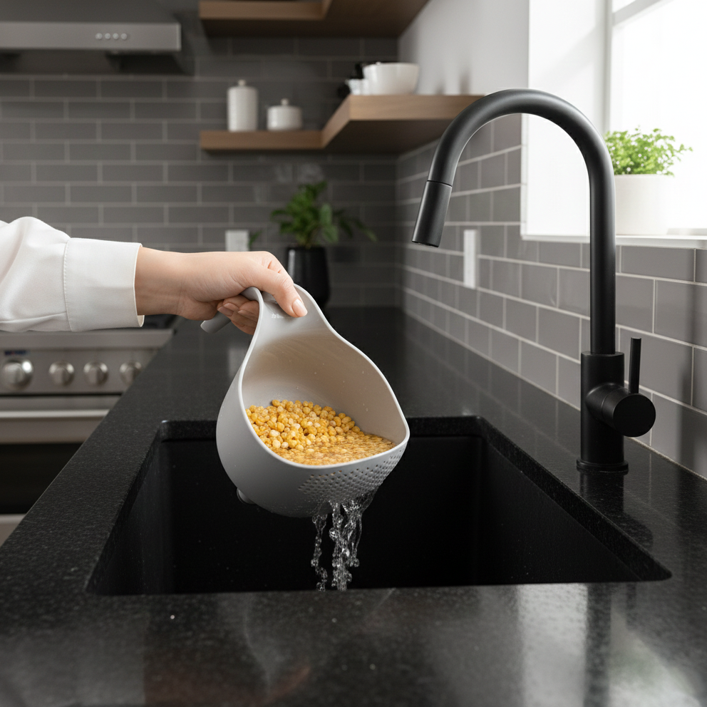 Pack of 3 Fruits and Vegetables Wash Bowl with Drainer (3035) by Limon - All-In-One Store Pakistan