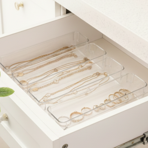 MessFree Acrylic Drawer Organizer by Limon - All-In-One Store Pakistan