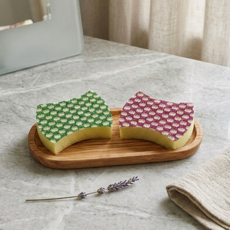 TriClean Flex Scrub Sponge Set - All-In-One Store Pakistan