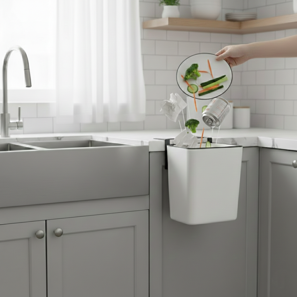 Modern Cabinet Hanging Trash Bin (1514) by Limon - All-In-One Store Pakistan