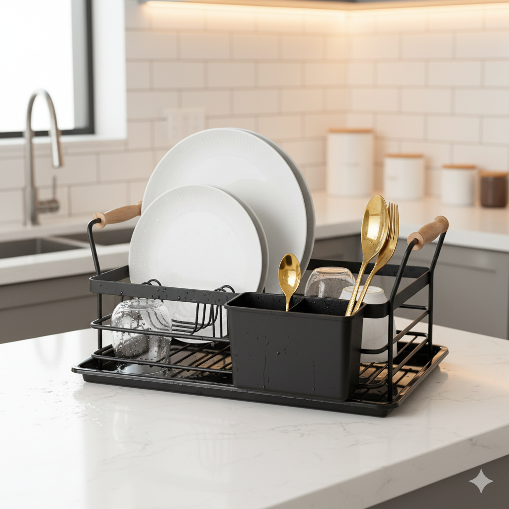 Compact Dish Rack with Handles (2080) By Limon - All-In-One Store Pakistan