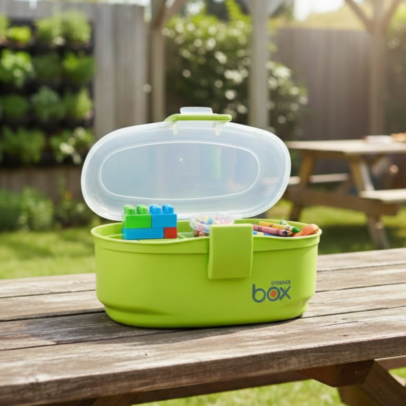 QuickStore Oval Storage Box with Snaplock & Handle - All-In-One Store Pakistan