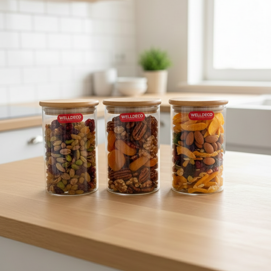 PureSeal Glass Canister Trio - All-In-One Store Pakistan