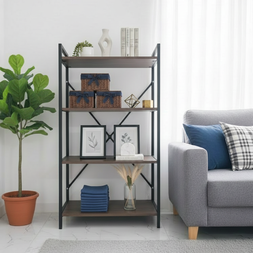 4-Tier Universal Storage Rack by Matrix - All-In-One Store Pakistan