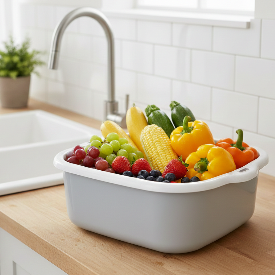 4-Pcs Multi-Use Colander & Bowl Set (026) by Limon - All-In-One Store Pakistan