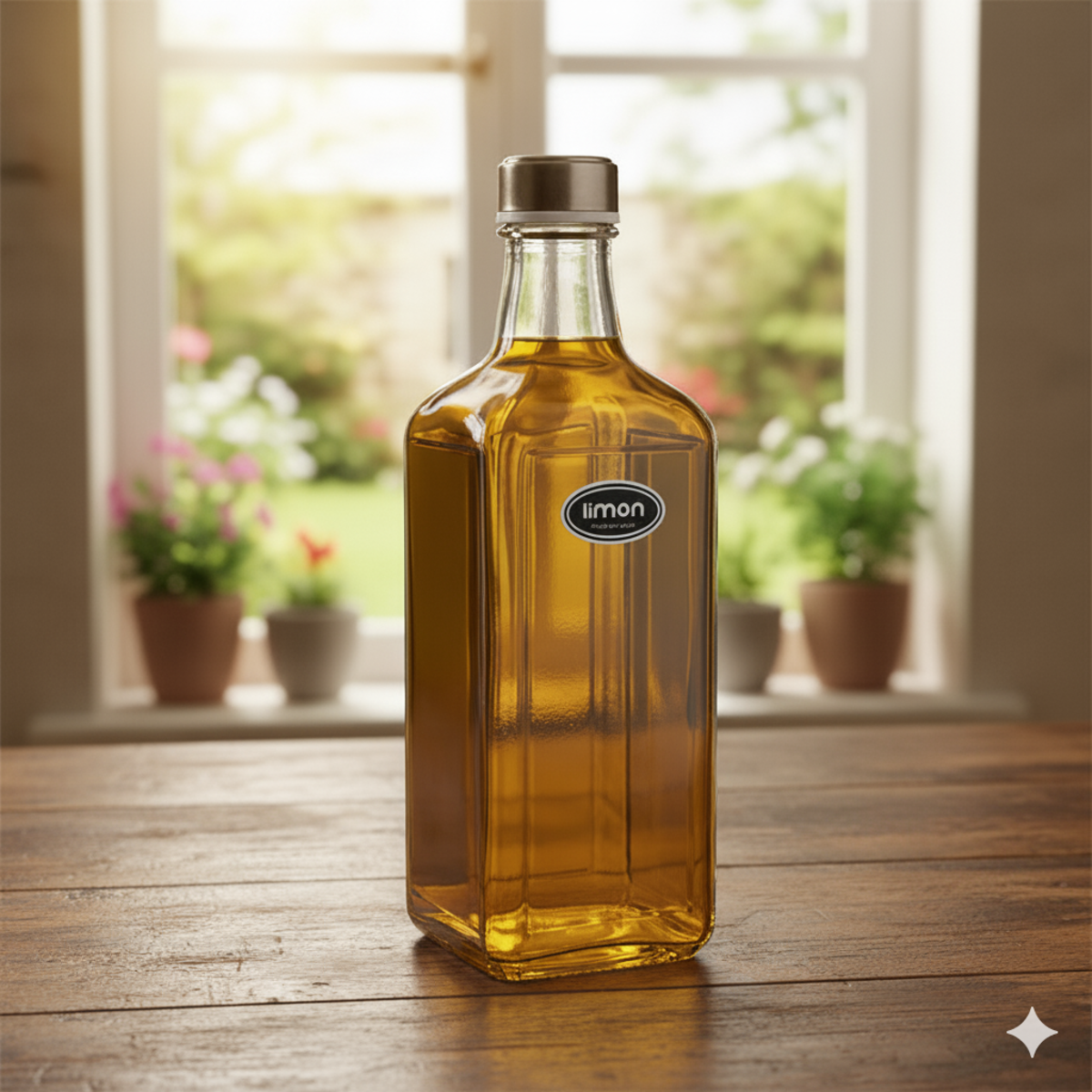 Aurora Glass Bottle 1000ml (70235) By Limon - All-In-One Store Pakistan