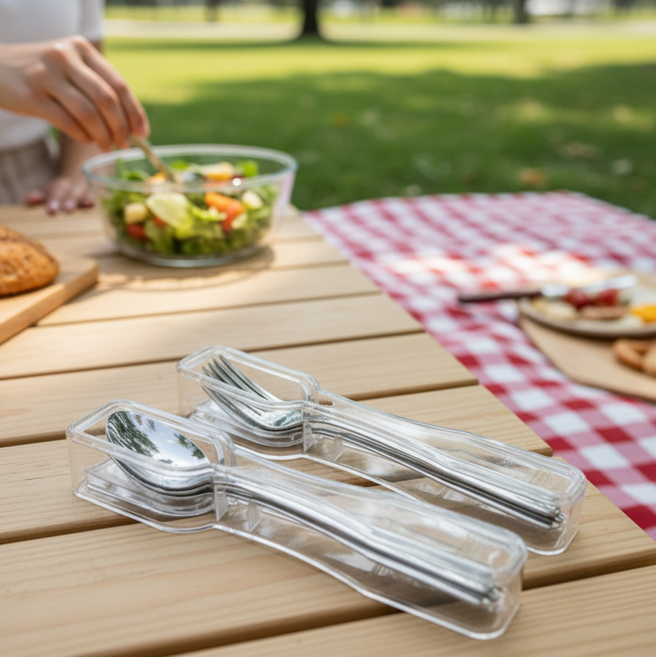 Deluxe Spoons & Forks Holder with Lid (6260) by Limon - All-In-One Store Pakistan