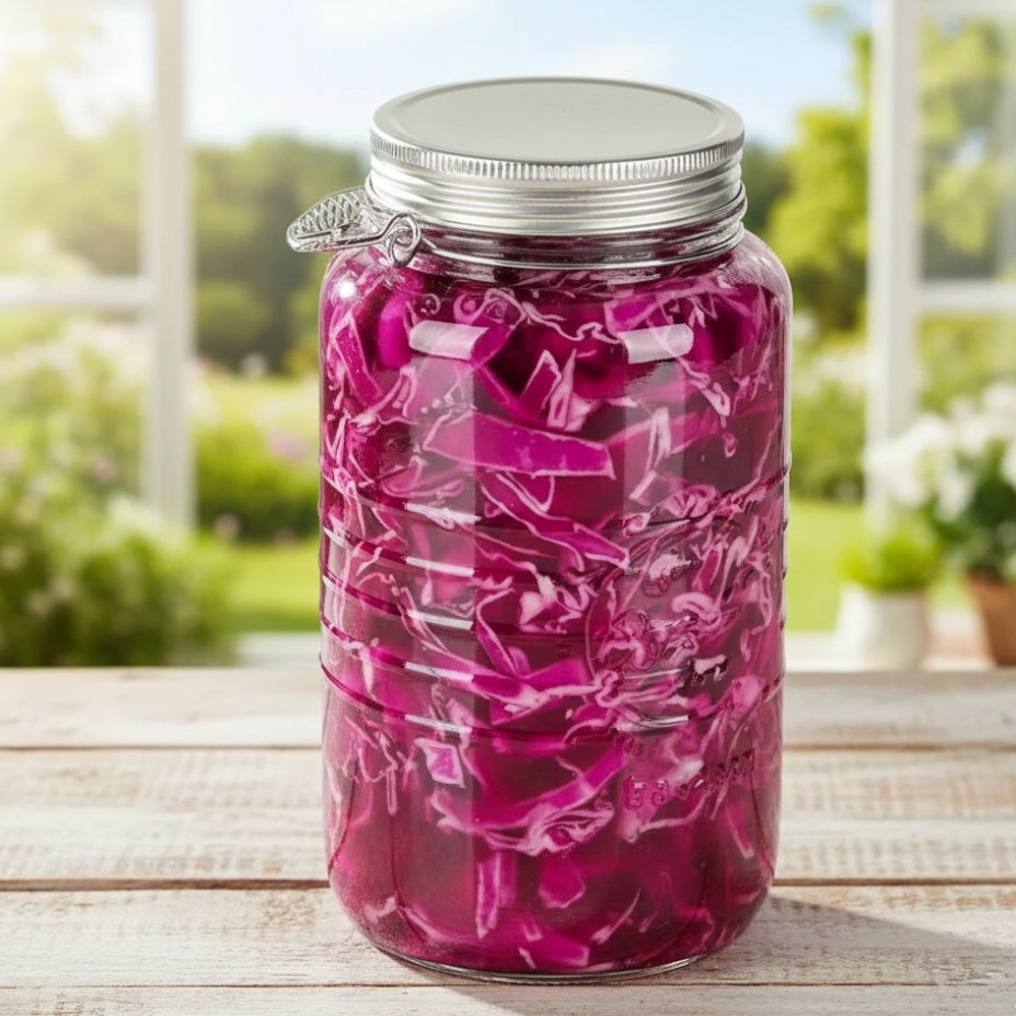 Bavaria's Glass Jar with Handle – 2200ml (11346) – by Ziba - All-In-One Store Pakistan