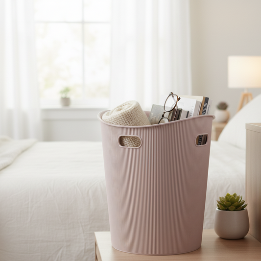 Fluted Waste Bin / Utility Basket by Limon - All-In-One Store Pakistan