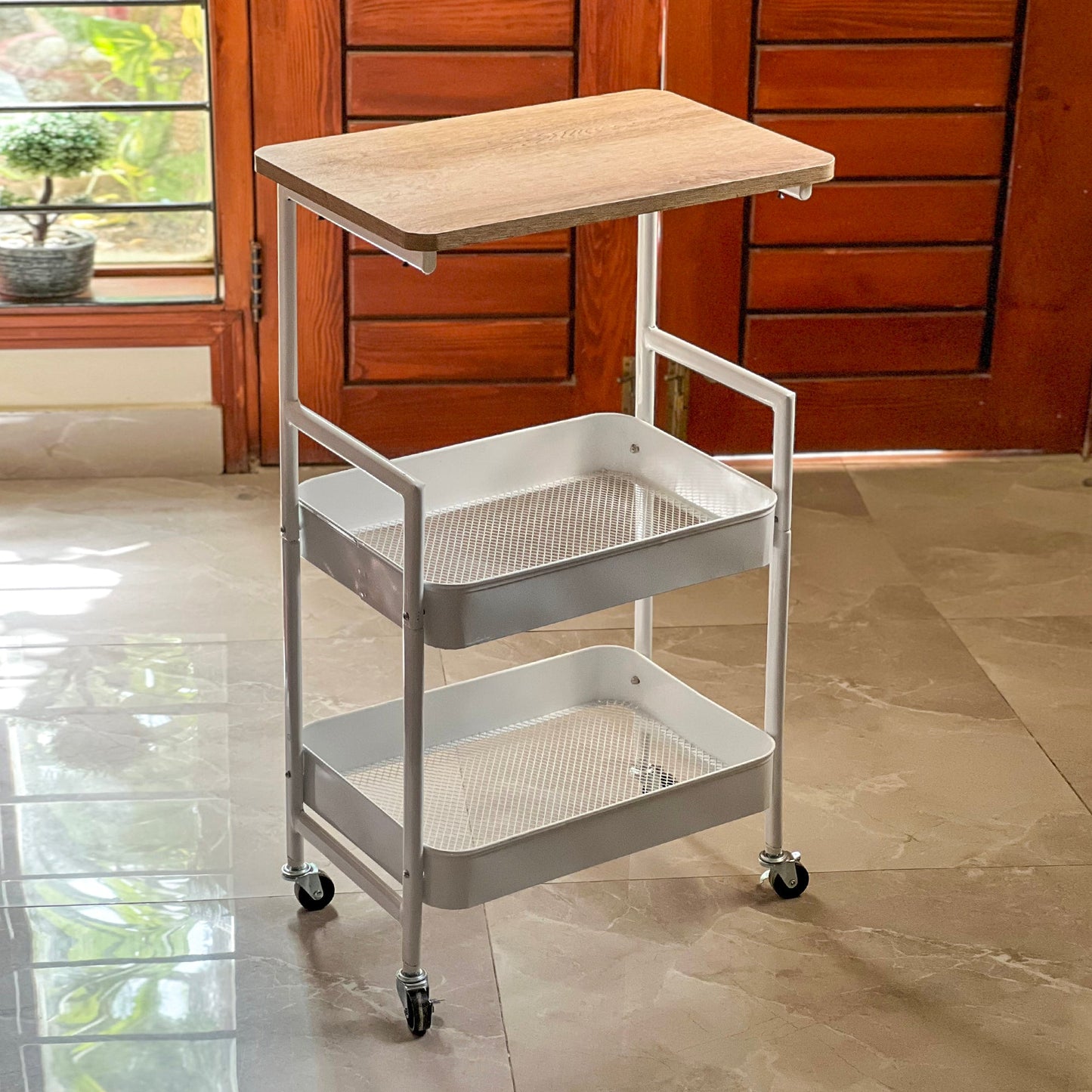 Serve & Store Rolling Cart by Matrix - All-In-One Store Pakistan