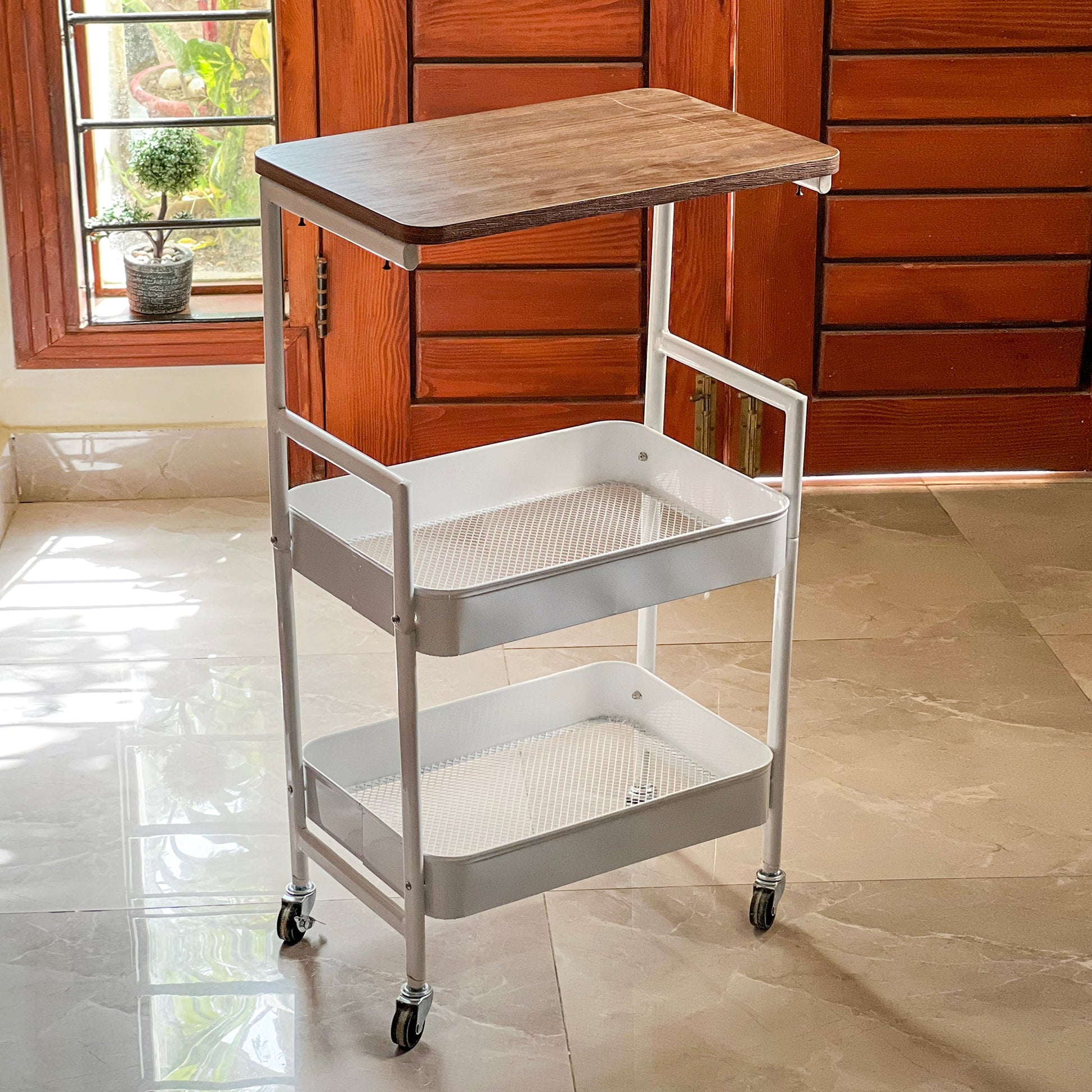 Serve & Store Rolling Cart by Matrix - All-In-One Store Pakistan