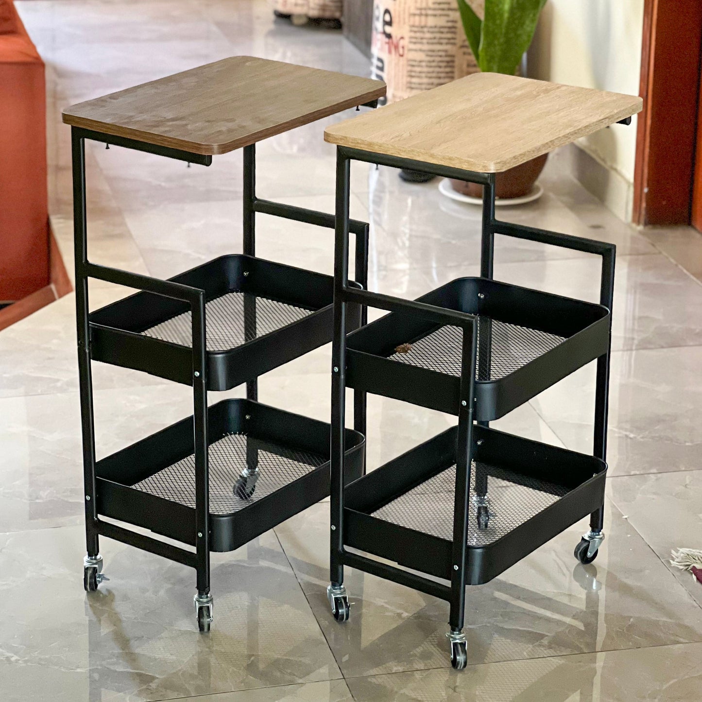 Serve & Store Rolling Cart by Matrix - All-In-One Store Pakistan