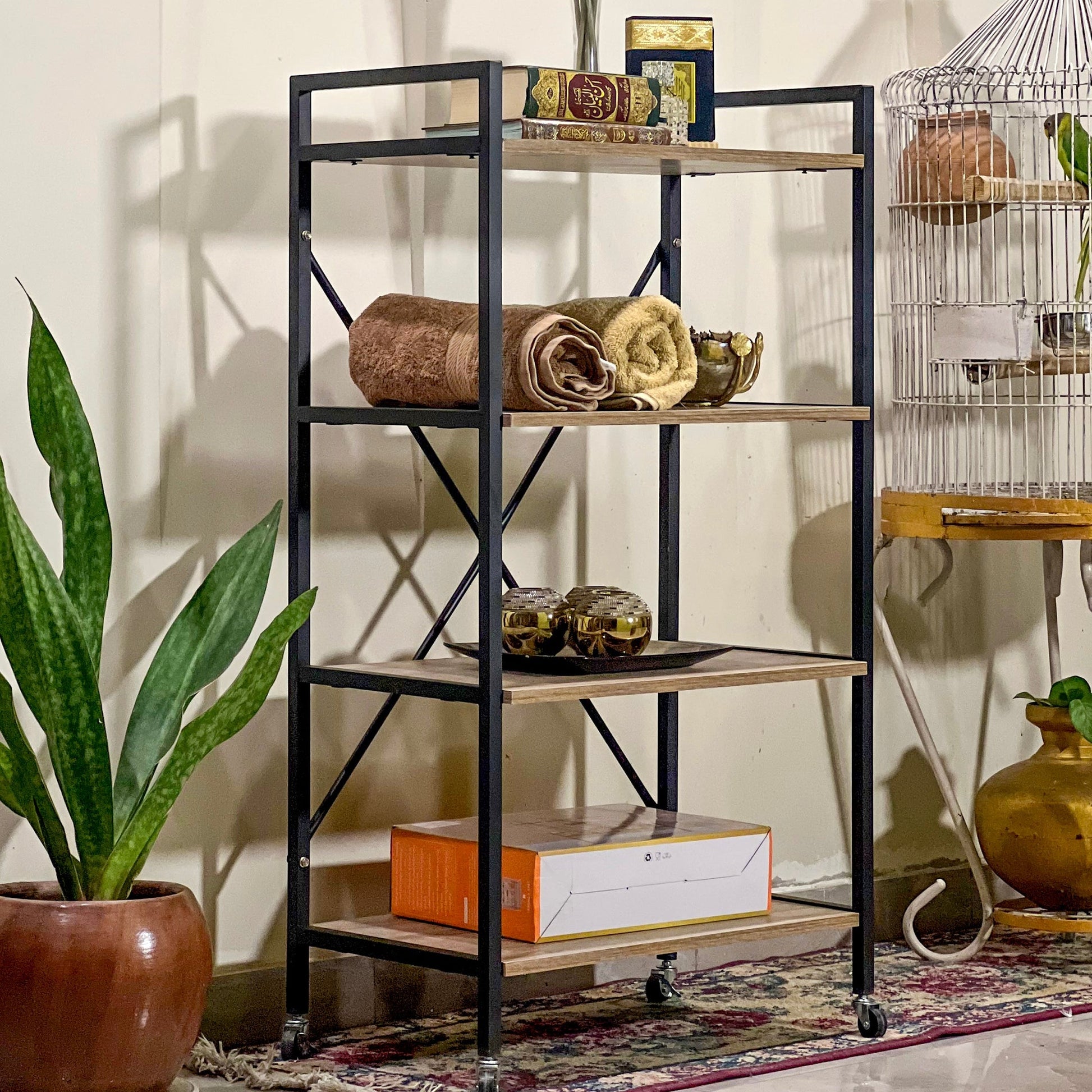 4-Tier Universal Storage Rack by Matrix - All-In-One Store Pakistan