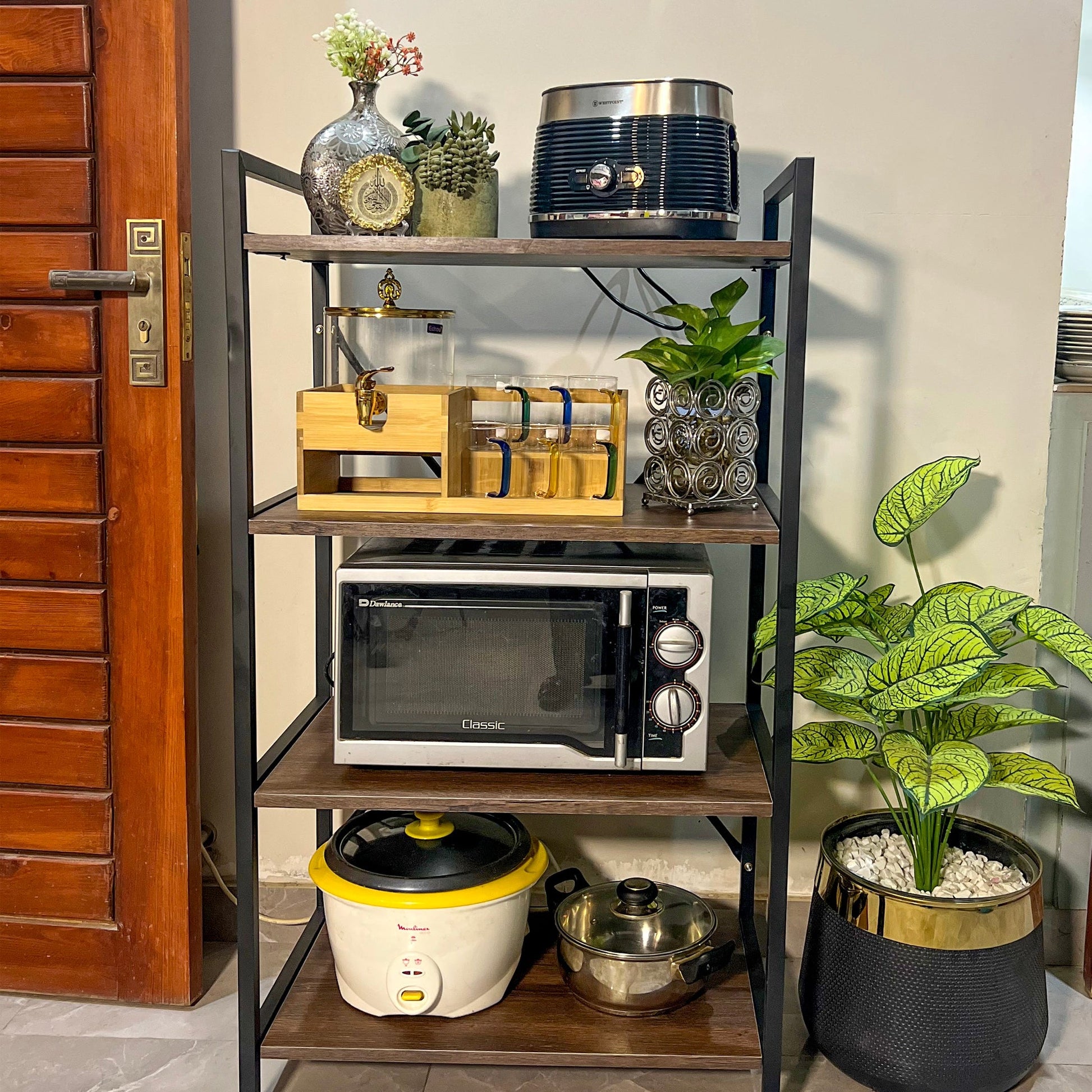 4-Tier Universal Storage Rack by Matrix - All-In-One Store Pakistan