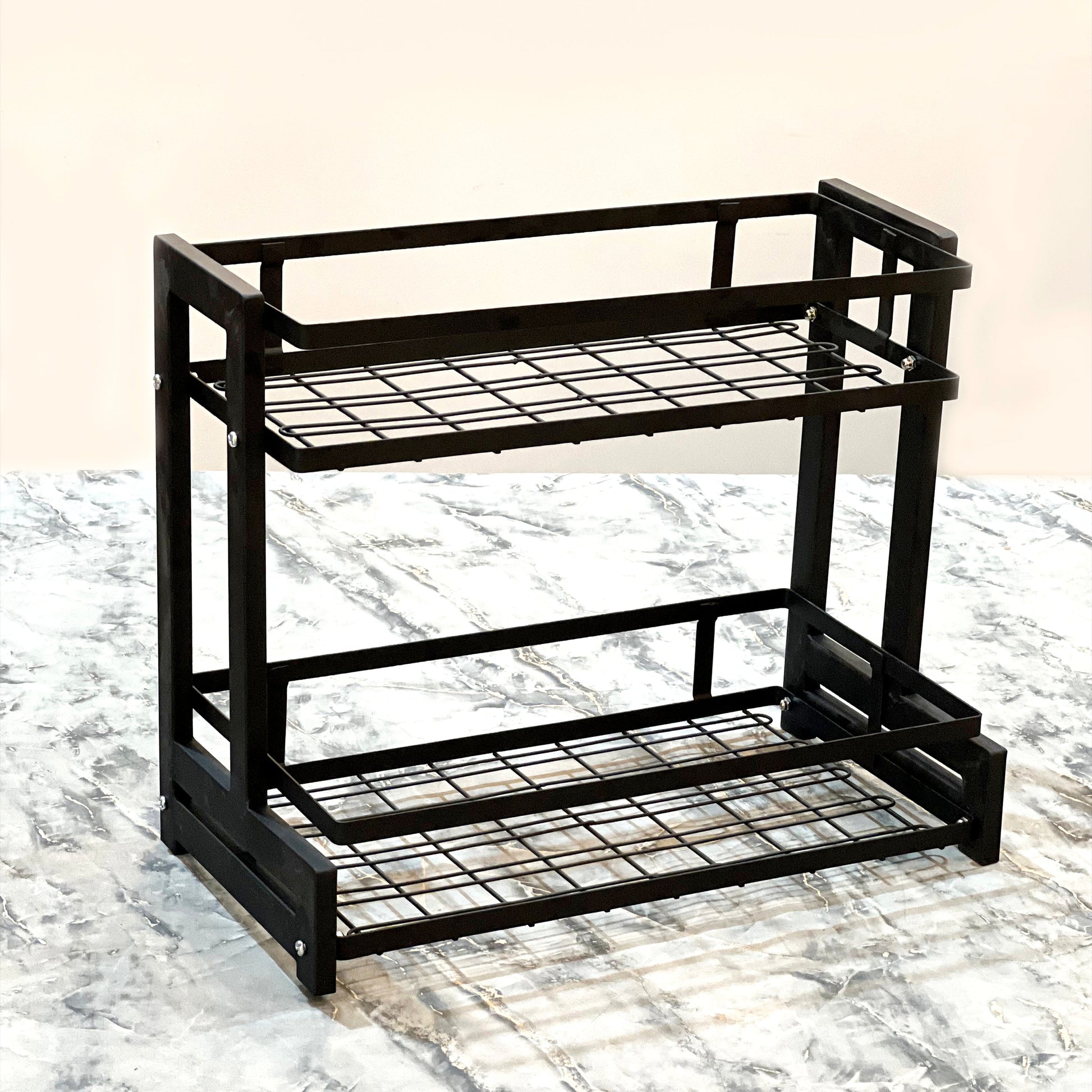 Multi-tiered Countertop Storage Rack by Matrix - All-In-One Store Pakistan
