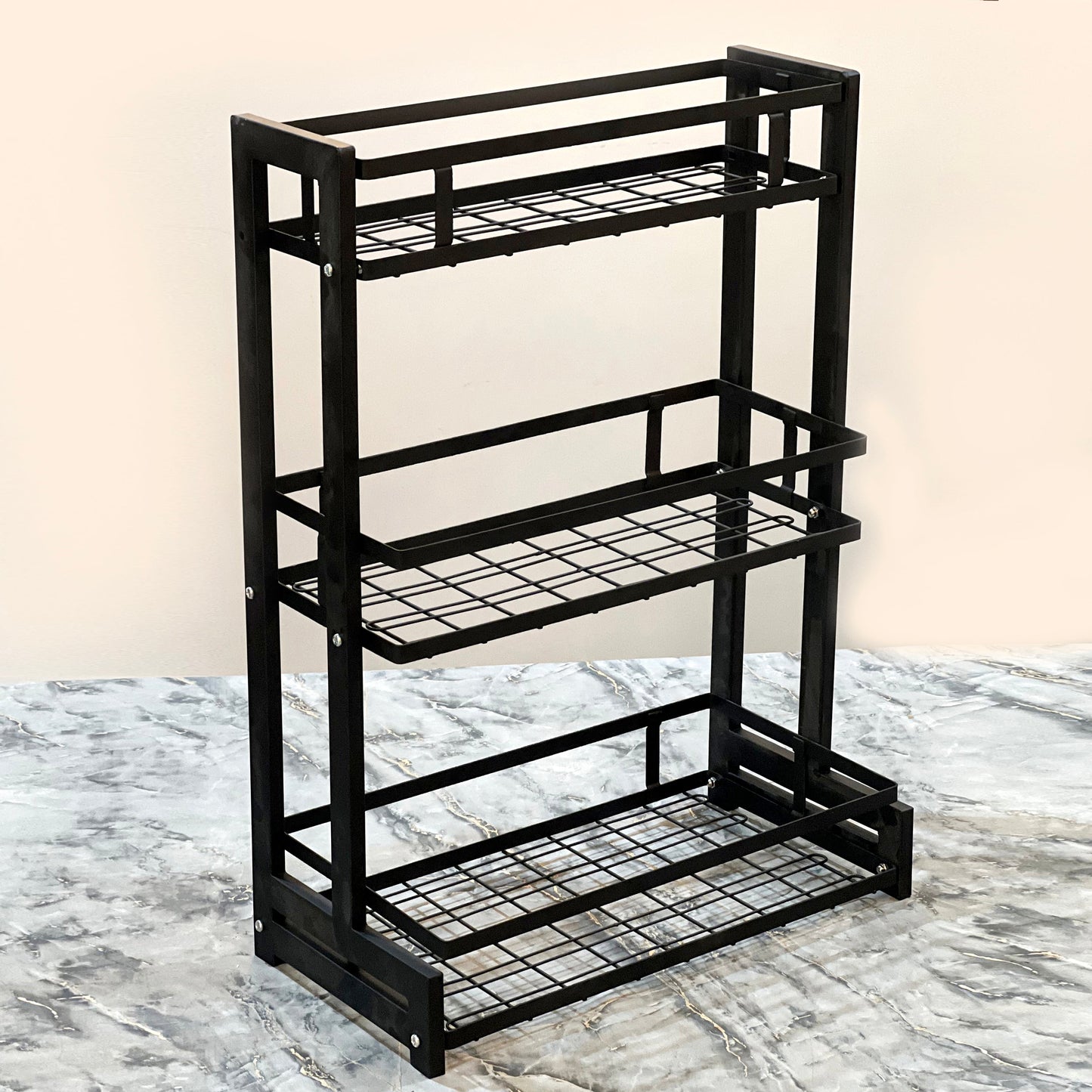 Multi-tiered Countertop Storage Rack by Matrix - All-In-One Store Pakistan