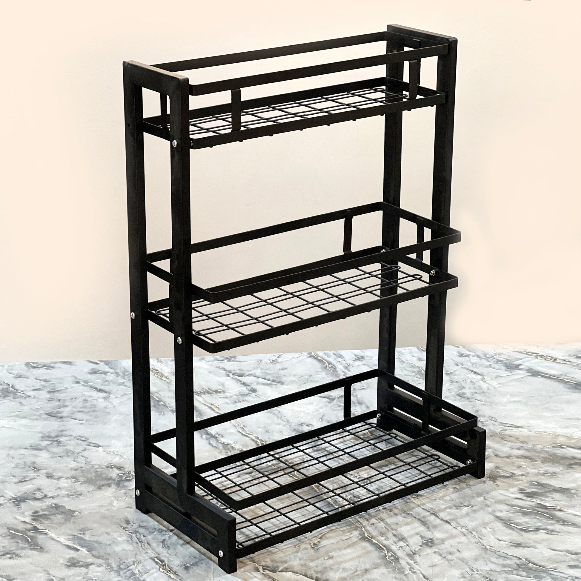 Multi-tiered Countertop Storage Rack by Matrix - All-In-One Store Pakistan