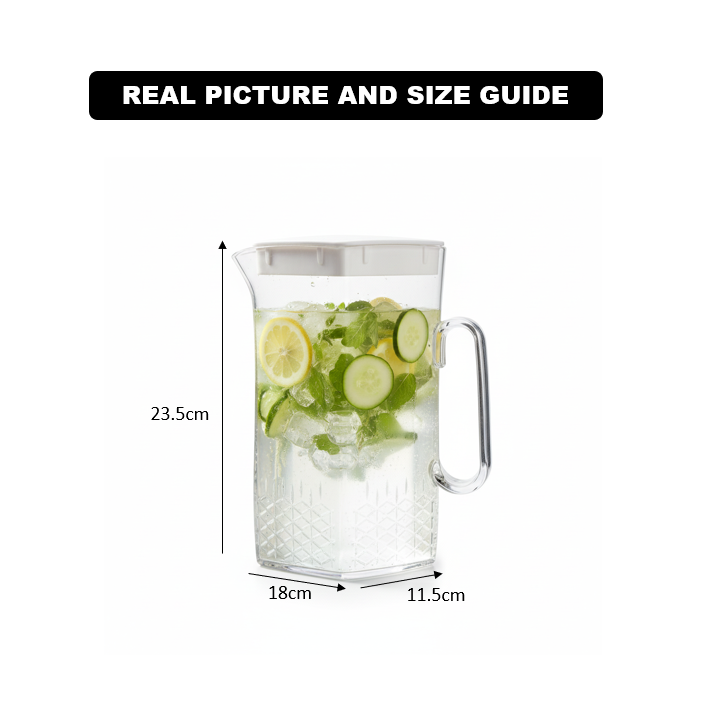 3L Square Pitcher (1816) by Limon - All-In-One Store Pakistan