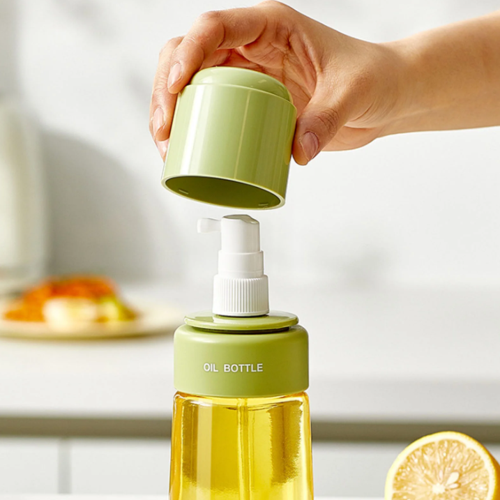 FlowMist Glass Oil Sprayer Bottle - All-In-One Store Pakistan