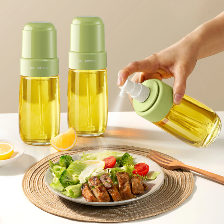 FlowMist Glass Oil Sprayer Bottle - All-In-One Store Pakistan