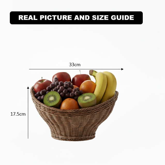 Handmade Oval Basket (51052) by Ziba - All-In-One Store Pakistan