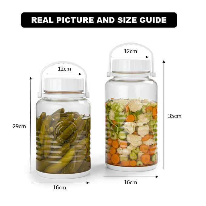 CanisterPro – Sturdy Airtight Glass Canister by Limon - All-In-One Store Pakistan