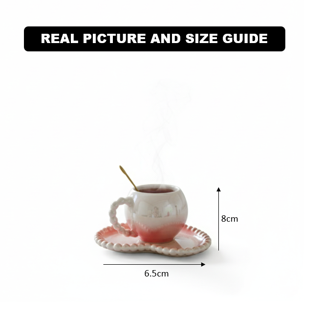 Heart of Pearls Ceramic Tea Ensemble - All-In-One Store Pakistan