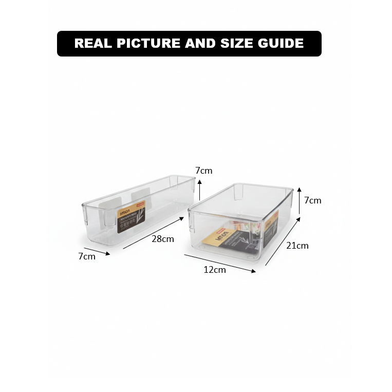 MessFree Acrylic Drawer Organizer by Limon - All-In-One Store Pakistan