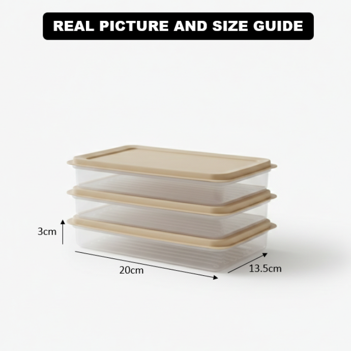 3Pcs Freezer Boxes (77035) by Limon - All-In-One Store Pakistan