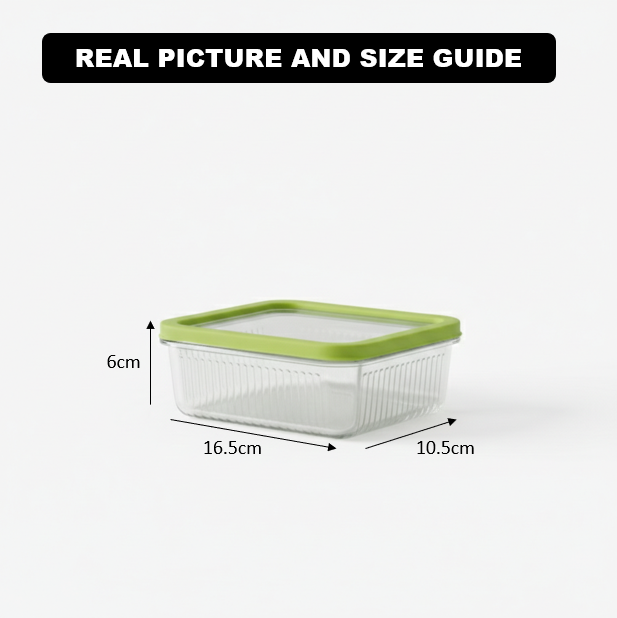 Unbreakable Glass Container (450ml) with Lid (2099) by Limon - All-In-One Store Pakistan