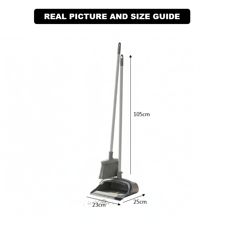 Broom & Dustbin Combo Set (2044) by Limon - All-In-One Store Pakistan
