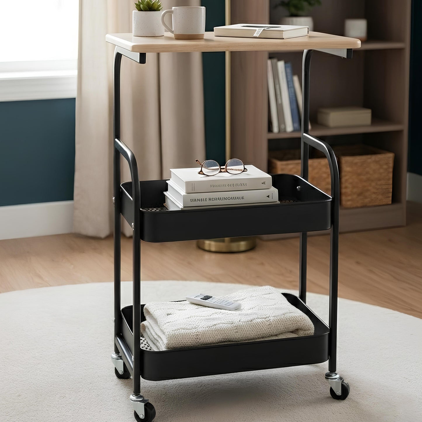 Serve & Store Rolling Cart by Matrix - All-In-One Store Pakistan