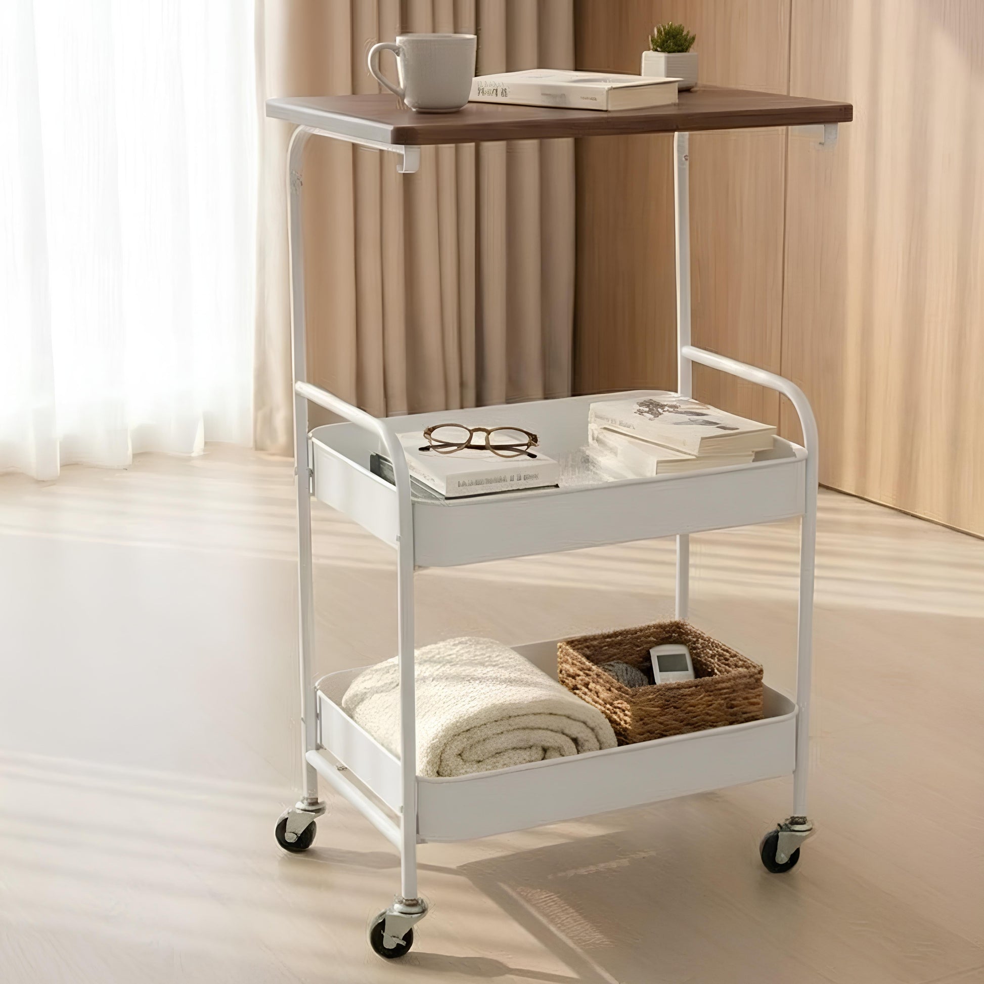 Serve & Store Rolling Cart by Matrix - All-In-One Store Pakistan