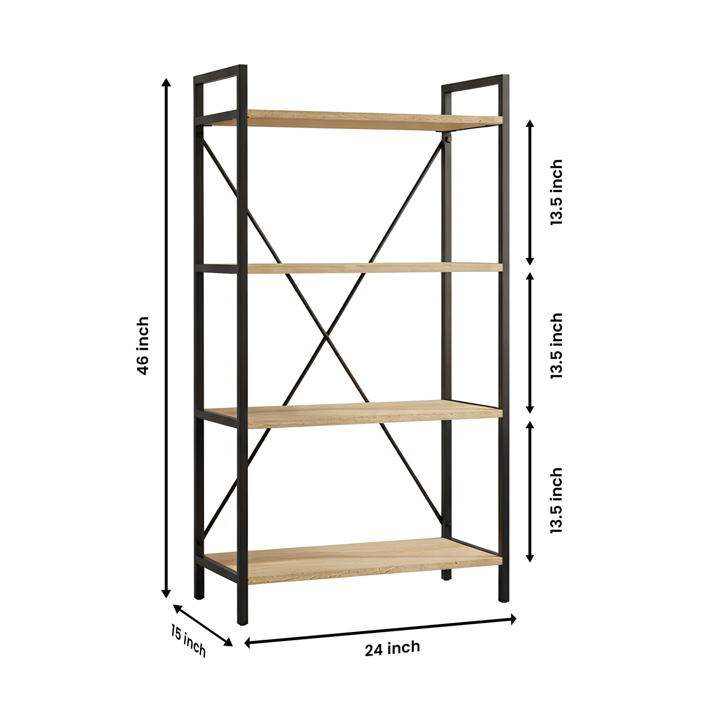 4-Tier Universal Storage Rack by Matrix - All-In-One Store Pakistan